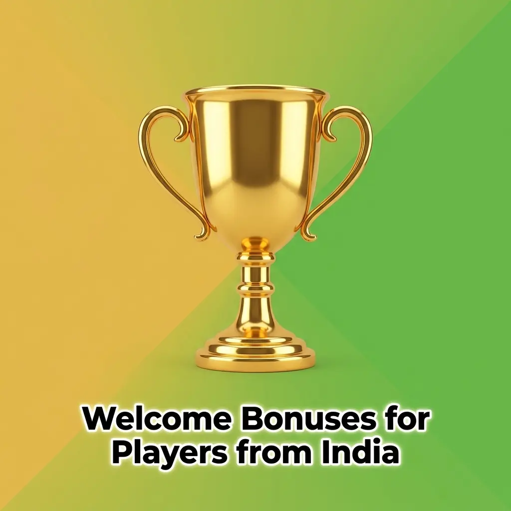 Welcome bonuses for Indian players offering up to a 360% deposit match on registration.